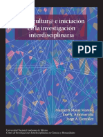 Cibercultura e Iniciación en La Investigación Interdisciplinaria