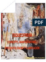 ESQUIZOFRENIA (Concepto, Manifestaciones, Psicopatologicas & Clasificacion).pdf