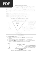 Funnel Introduction Paragraph Guide | PDF | Essays