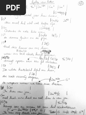 Herman Van Veen Liefde Van Later Cm Akkoordschema