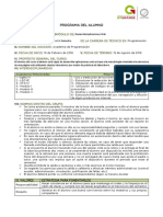 Programa Del Alumno DAW PDF
