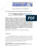 Relato de Experiência sobre Projeto Interdisciplinar de Construção de Pipas