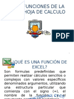 Formulas y Funciones en Excel