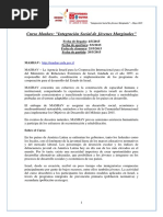 Integracin Social de Jvenes Marginales