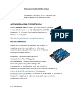 Arduino Con Ethernet Shield