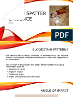 Bloodstain Patterns