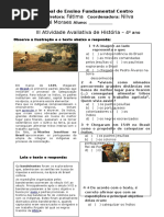 Avaliação Diagnóstica História