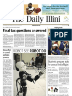 The Daily Illini - Thursday, April 15, 2010
