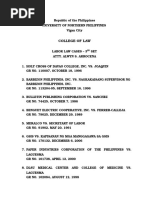 Labor Law 3rd Set