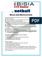 u13 fobisia rules and regulations football