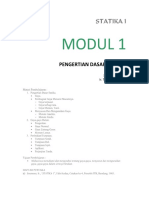 MODUL 1 Statika 