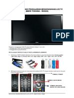 Petunjuk Teknis Pengajaran Menggunakan Lcd Tv (Toshiba)