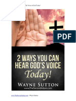 2 Ways You Can Hear The Voice of God Today!