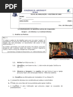 TESTE DE AVALIAÇÃO8