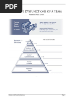 Five Dysfunctions of a Team