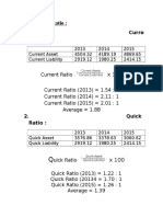 Ratio Analysis