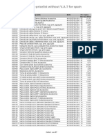 Smartclick Gira Lista de Precios 01042016 Sin Iva España