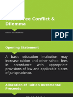 Tuition Fee Conflict & Dilemma - Simon Bob