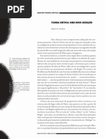 NOBRE, Marcos. Teoria Crítica - Uma Nova Geração