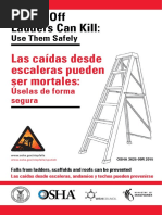 Uso Seguro de Escaleras BY OSHA 