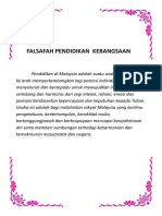 Falsafah Pendidikagn Kebangsaan