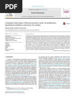 Download Amylase from wheat Triticum aestivum seeds Its purification biochemical attributes and active site studies by roadrunner SN299772895 doc pdf