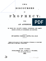 Two Discourses On Prophecy by Samuel Farmar Jarvis, 1843