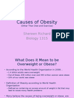 Obesity Biology Term Paper Power Point