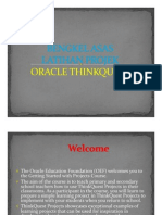 Bengkel Asas Latihan Projek Oracle Think Quest