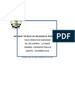 Portada CD Informe Tecnico RP 2010