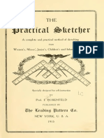 The Practical Sketcher-A Complete and Practical Method of Sketching Garments 1915