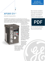 GE Fuji Drives USA: Adjustable Frequency Drive