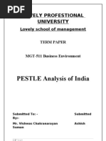 Download PESTLE Analysis of India by ashishsuman SN29980456 doc pdf