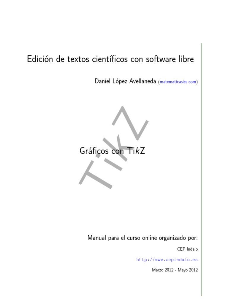 Manual Tikz | PDF | Informática | Tecnología