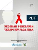 Pedoman Penerapan Terapi HIV Pada Anak