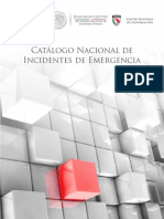 Catalogo Nacional de Incidentes de Emergencias
