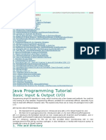 Java Programming Tutorial: Basic Input & Output (I/O)