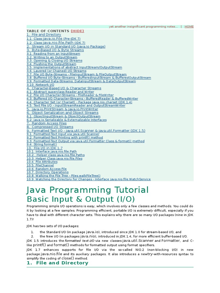 IO Examples | PDF | Character Encoding | Encodings