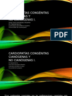 Cardiopatías congénitas: cianógenas y no cianógenas