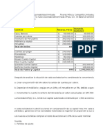 Caso Práctico Fusión de Sociedades Por Integración