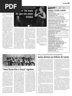 Artigo sobre o Concerto de Rodrigo Leão  - 'A Mãe' - Alcobaça