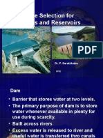 Site Selection For Dams & Reservoirs (Original)