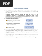 Señales de Energía y Potencia