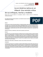 Política Pública en América Latina... Fuenmayor