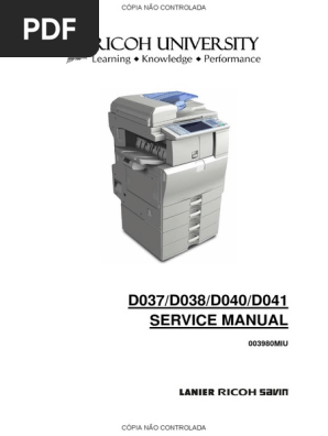 set fusing unit correctly ricoh