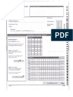 Fce 2015 Answer Sheet