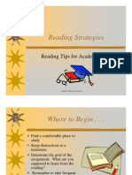 Reading Strategies: Reading Tips For Academic Success