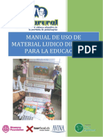 38 Pag. Manual de Uso de Material Ludico Didactico para La Educacion