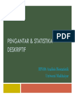 Statistik Deskriptif AnBiostat 28.08.12