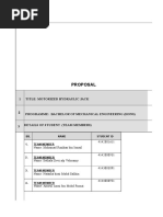 Proposal: Faculty of Engineering